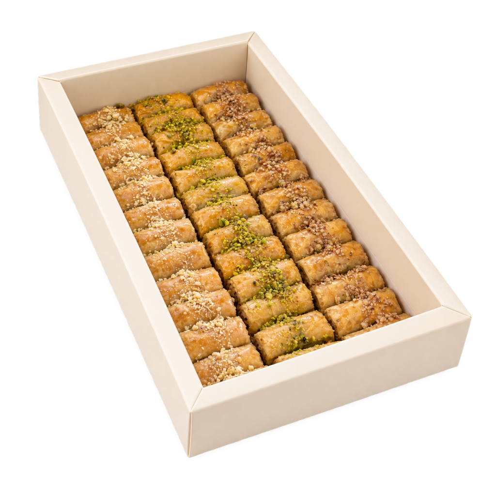 أصابع البقلاوه مشكل